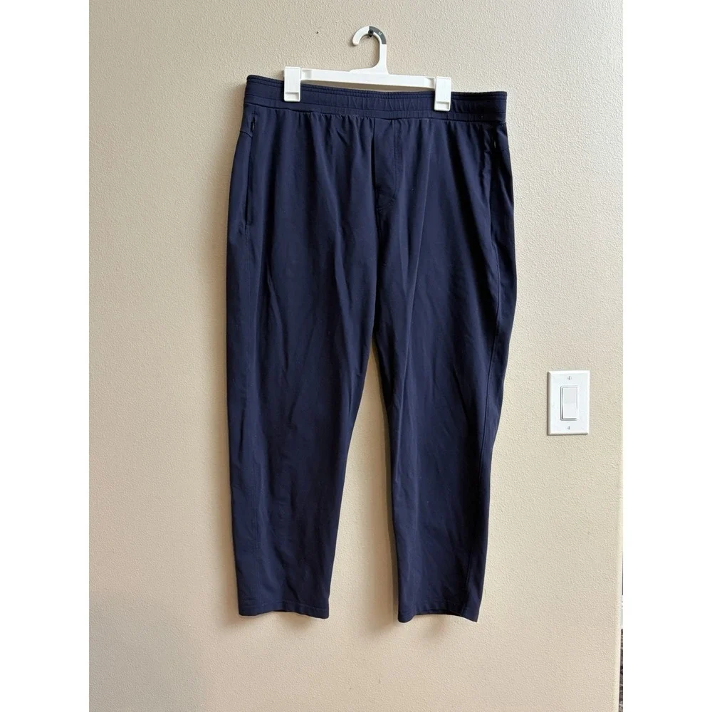 Public Rec Gamechanger Pants Stretch Performance 40x28 Mens Navy Blue